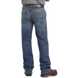 Ariat M4 Fire Resistant Workhorse Relaxed Boot Cut Denim Jeans Size 38
